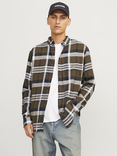 JJEClassic Autumn Check LS - LANGE SKJORTER -  - Hr Ravn