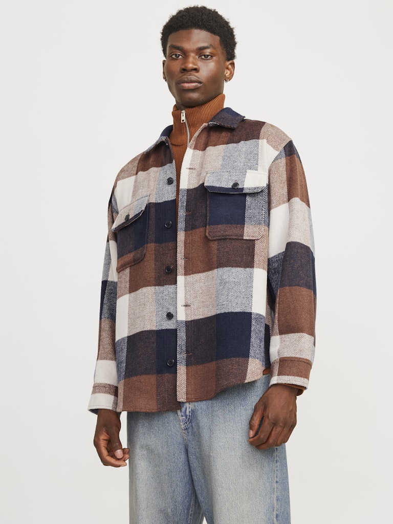 JJEBRADLEY OLLIE OVERSHIRT LS