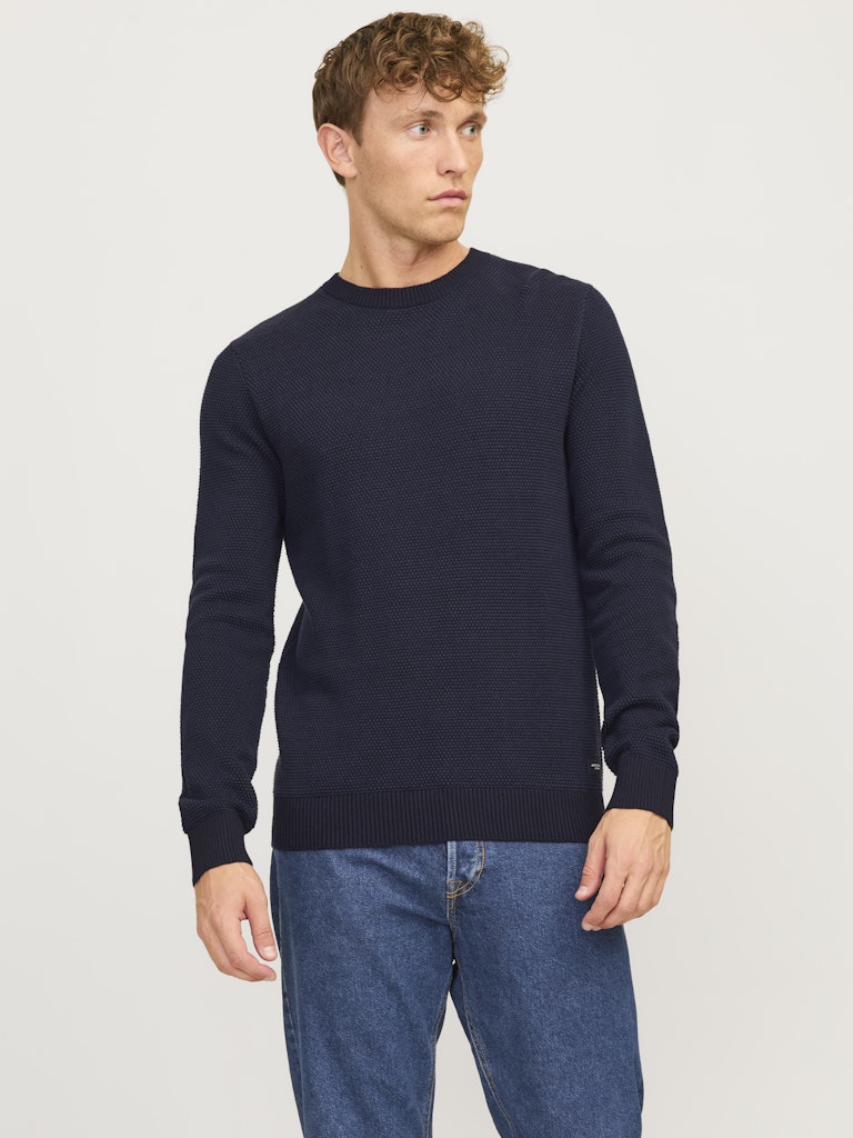 JJEGLOBE KNIT CREW NECK