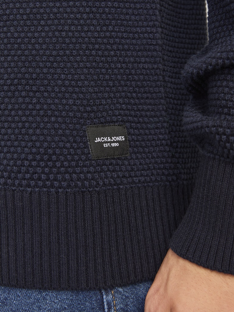 JJEGLOBE KNIT CREW NECK