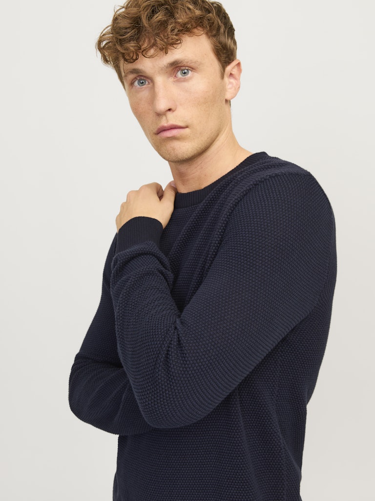 JJEGLOBE KNIT CREW NECK