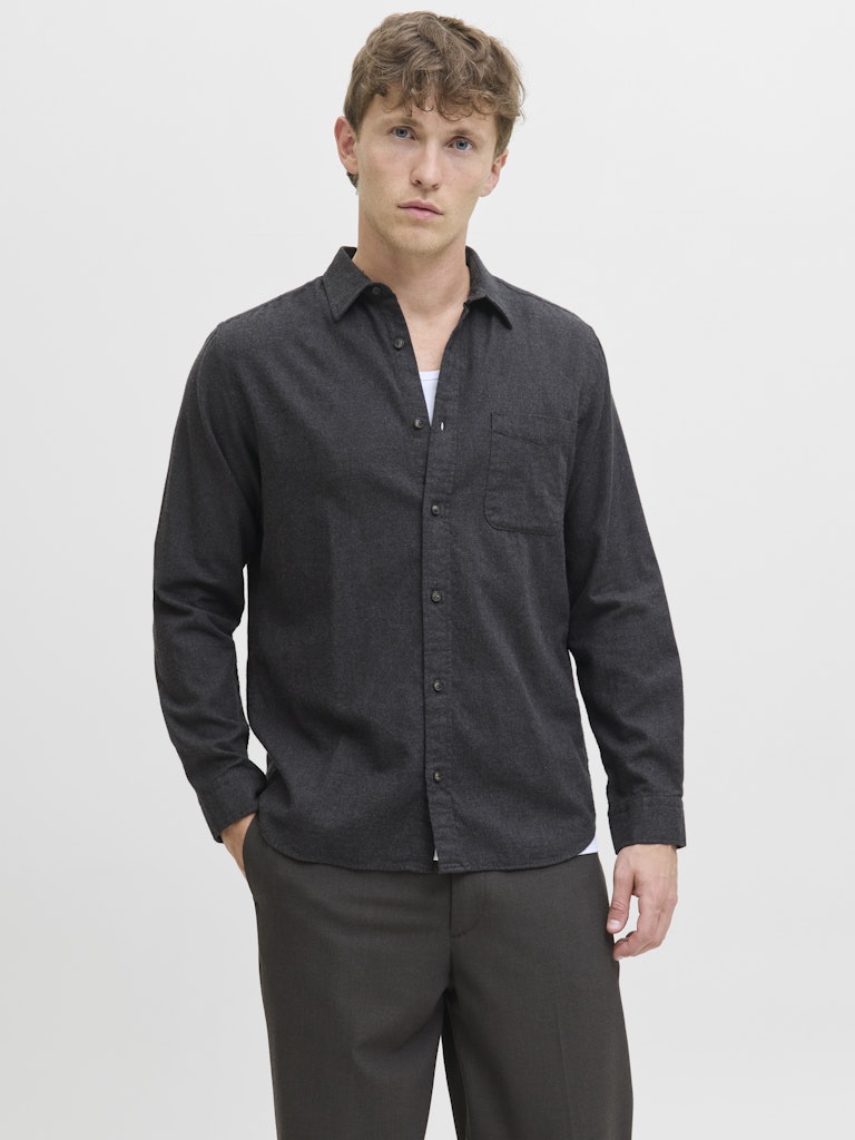 Jjeclassic Melange Shirt L/S Noos