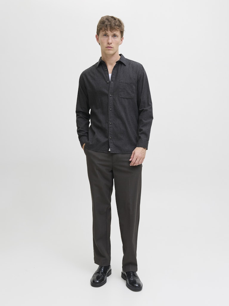 Jjeclassic Melange Shirt L/S Noos