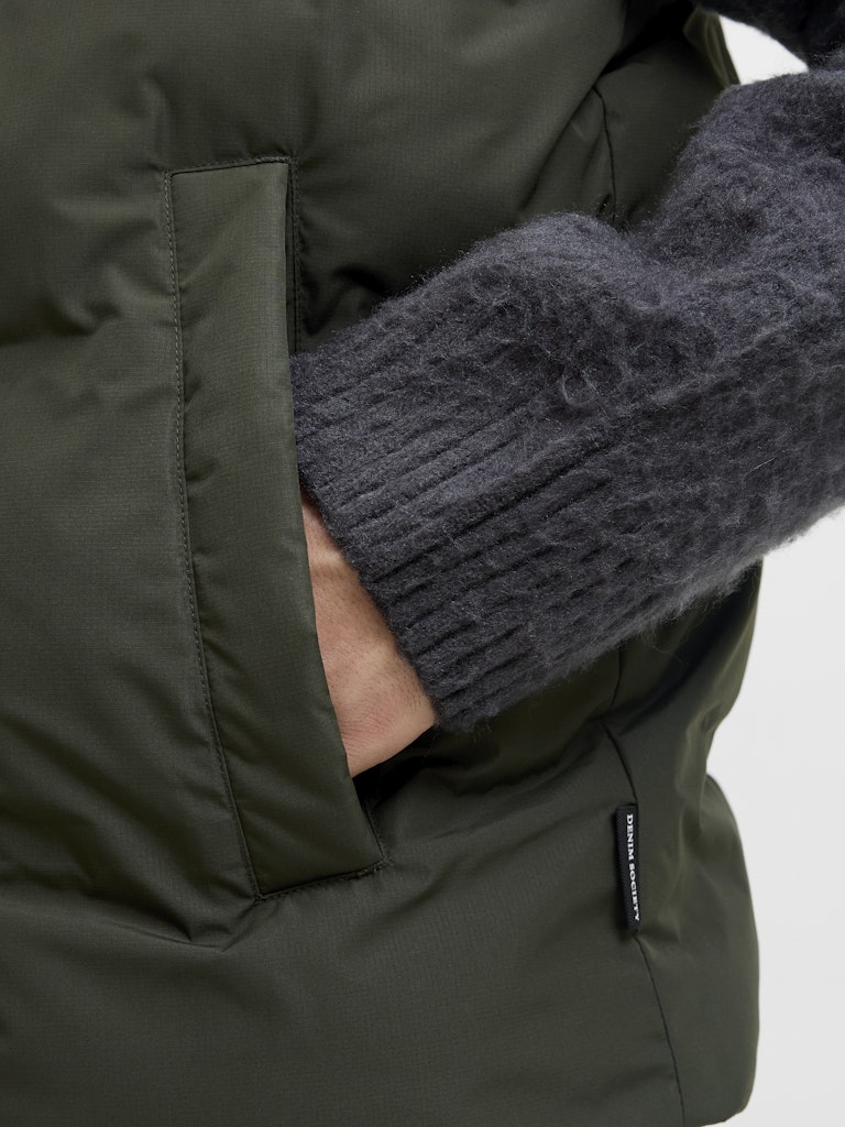 OVERTØJ - Jjjesoho Bodywarmer Collar SN -  - Hr Ravn
