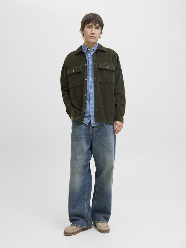 OVERSHIRT - Jjeperfect Corduroy Overshirt LS -  - Hr Ravn