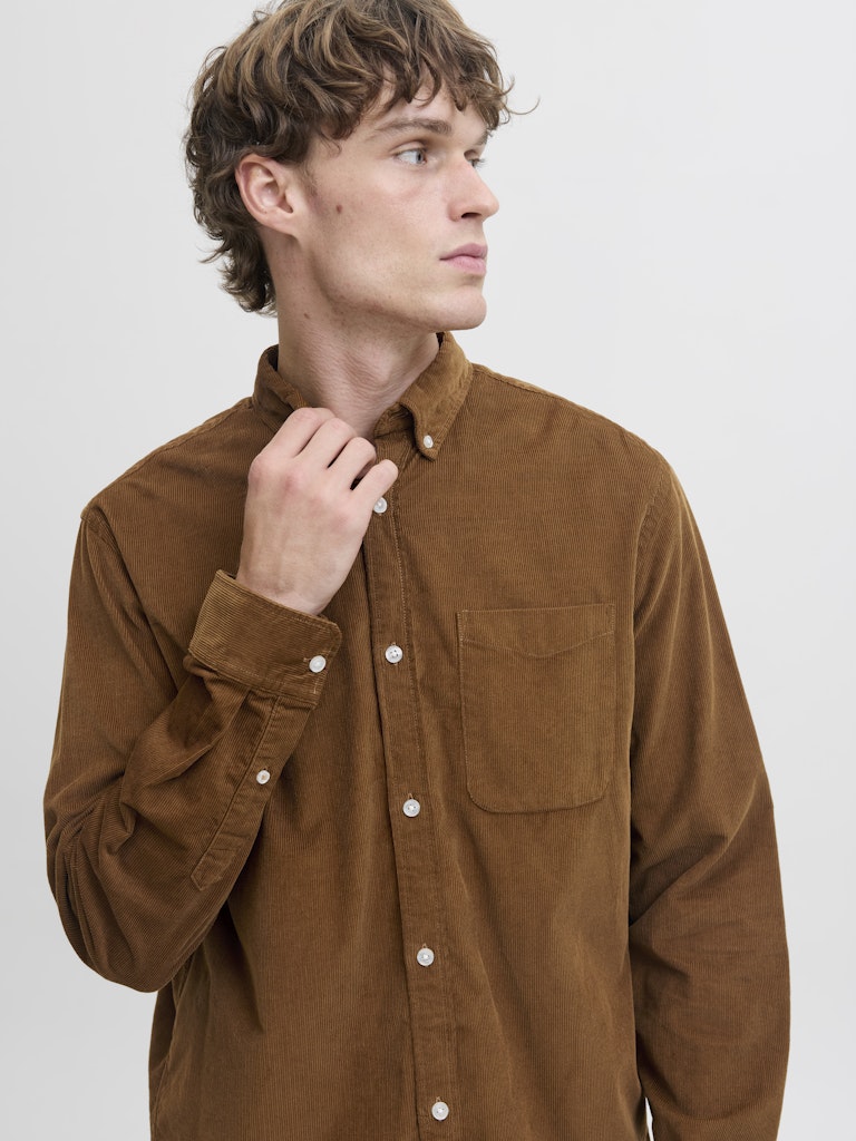 LANGE SKJORTER - Jjeclassic Cord Shirt LS -  - Hr Ravn