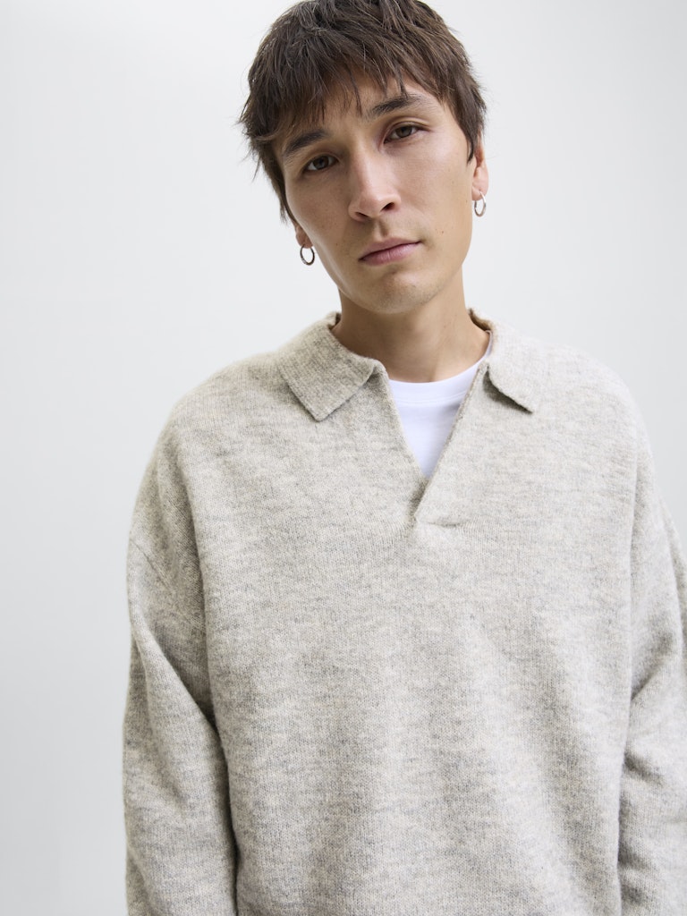 Jjsoho Ollie Knit Split Neck