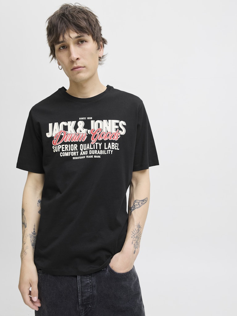 Jjelogo Tee SS O-neck