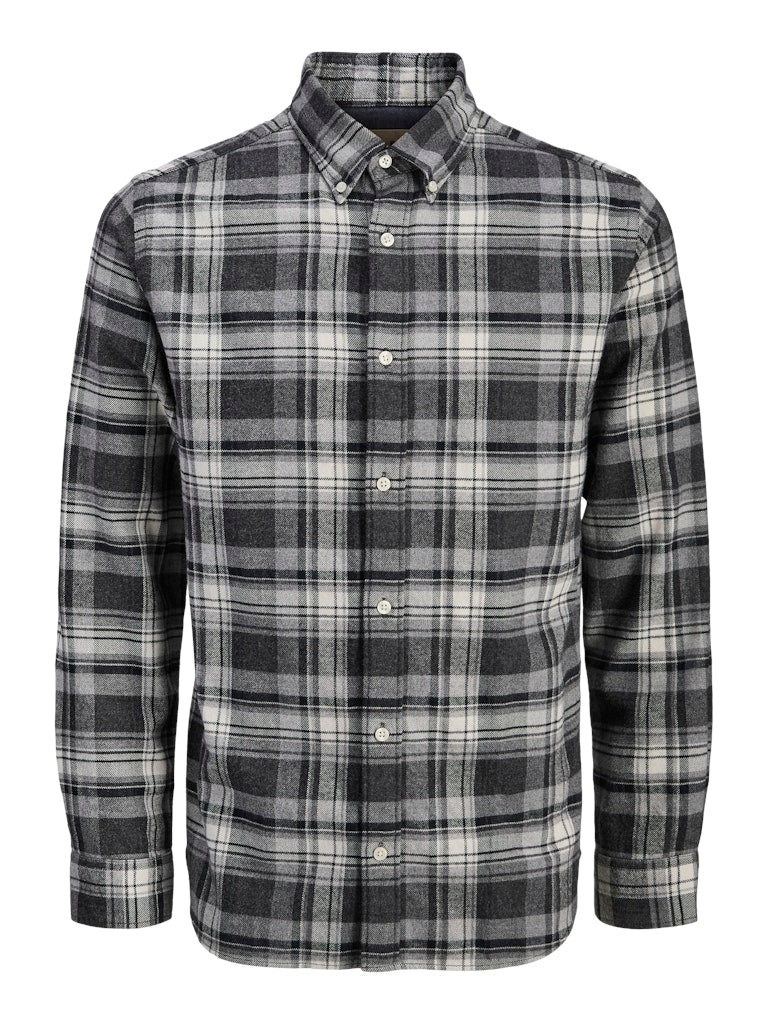LANGE SKJORTER - Jprblubarkley Flannel X-mas L/S Shirt -  - Hr Ravn
