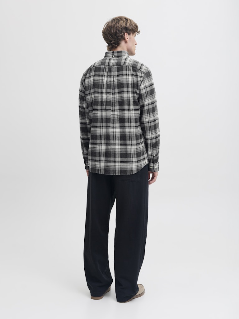 LANGE SKJORTER - Jprblubarkley Flannel X-mas L/S Shirt -  - Hr Ravn