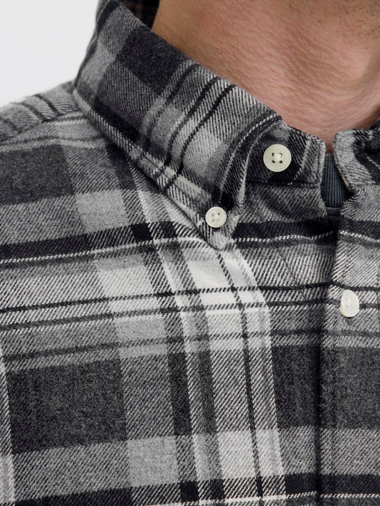 LANGE SKJORTER - Jprblubarkley Flannel X-mas L/S Shirt -  - Hr Ravn