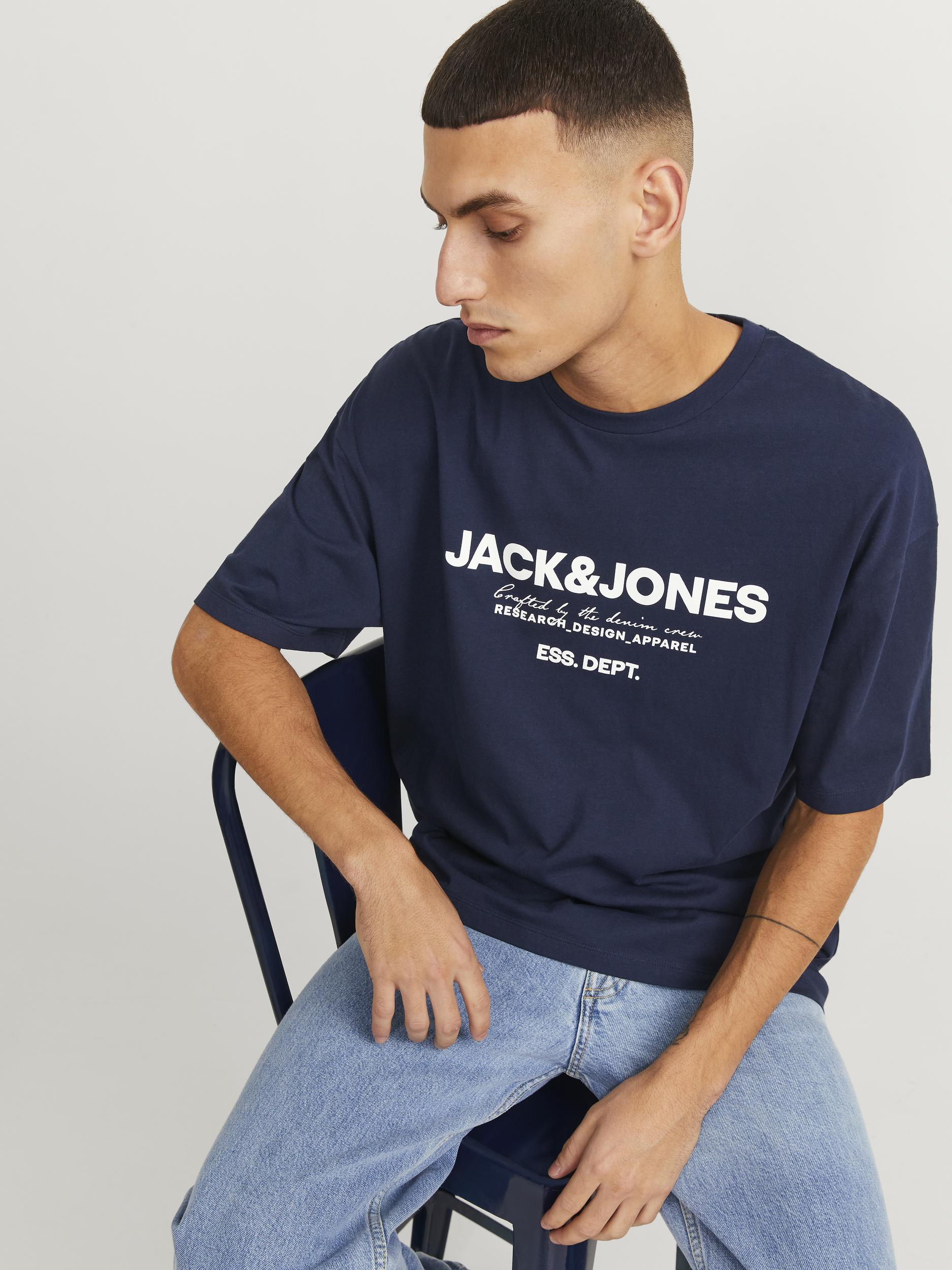 JJGale Tee SS O-neck - T-SHIRTS -  - Hr Ravn