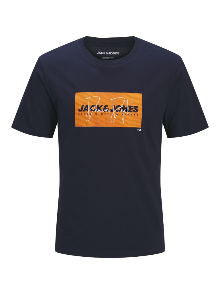 T-SHIRTS - JJCOLE PRINT TEE SS CREW NECK LN -  - Hr Ravn
