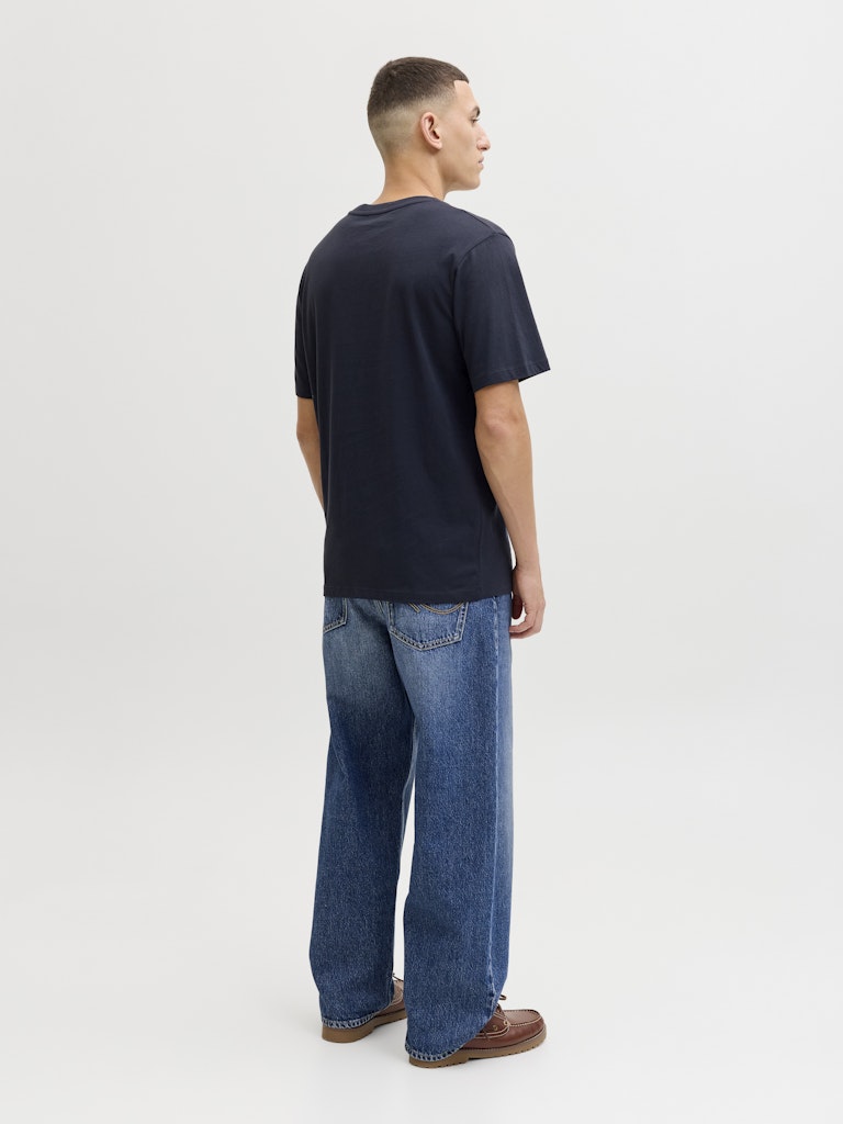 T-SHIRTS - JJCOLE PRINT TEE SS CREW NECK LN -  - Hr Ravn