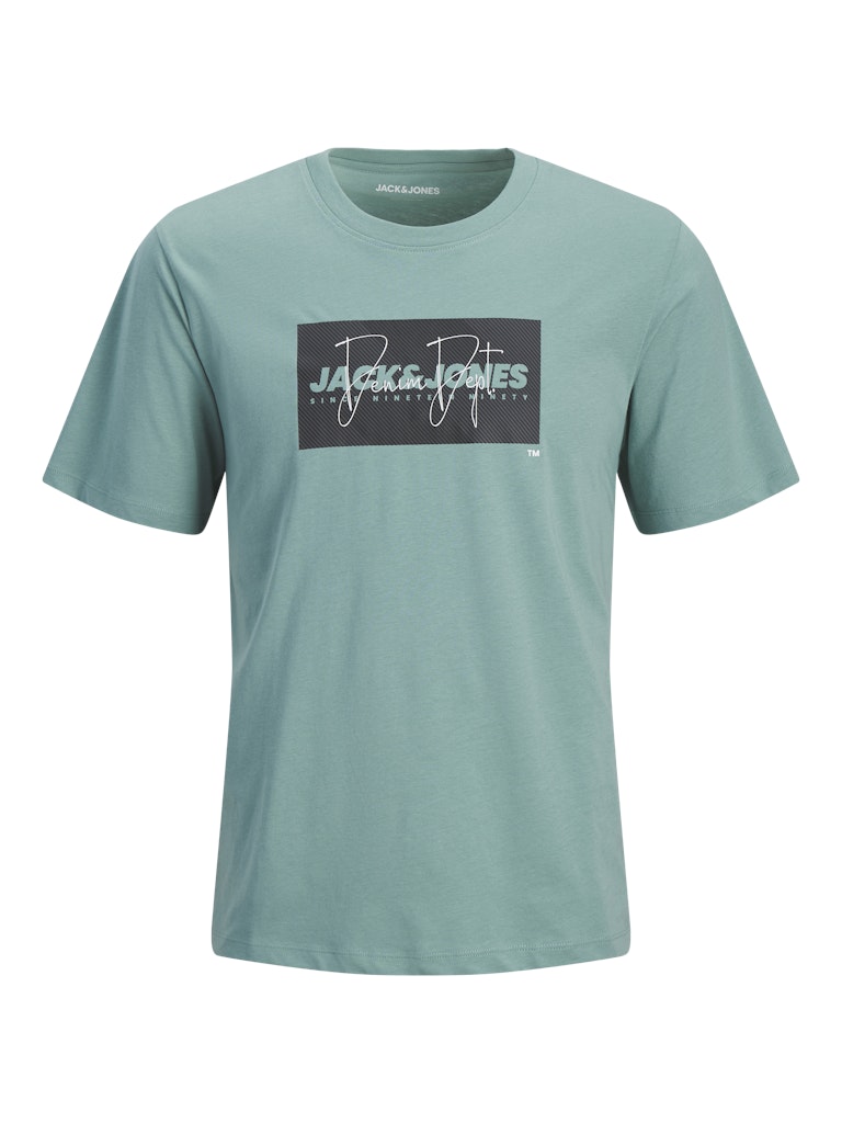 T-SHIRTS - JJCOLE PRINT TEE SS CREW NECK LN -  - Hr Ravn
