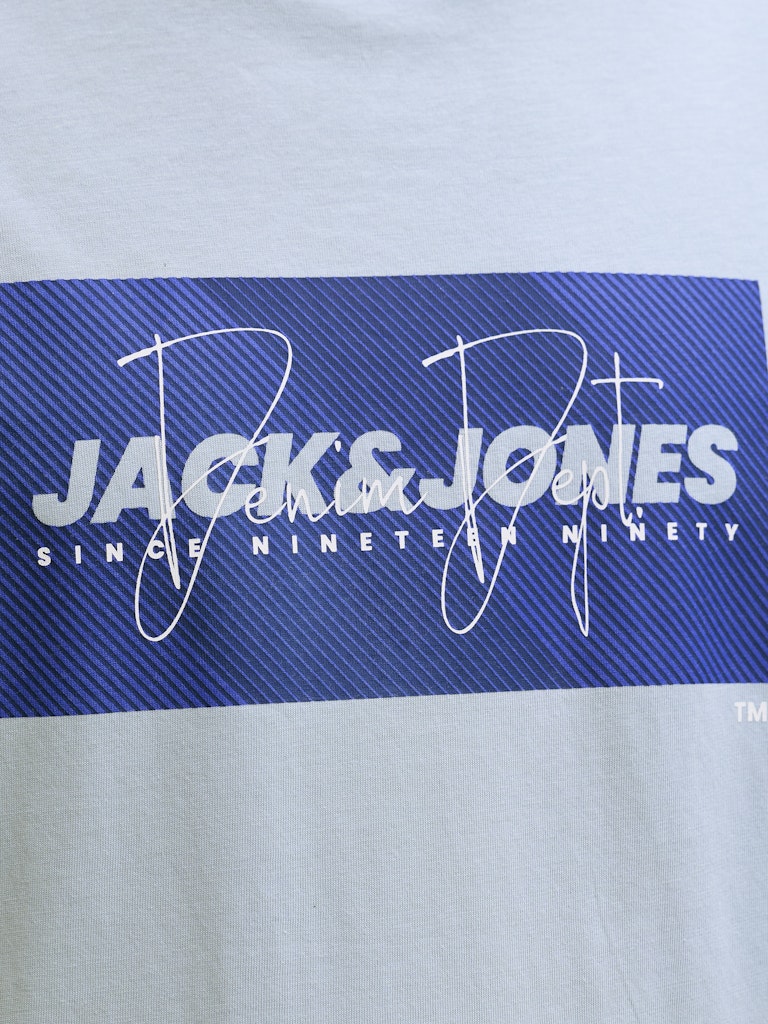 T-SHIRTS - JJCOLE PRINT TEE SS CREW NECK LN -  - Hr Ravn
