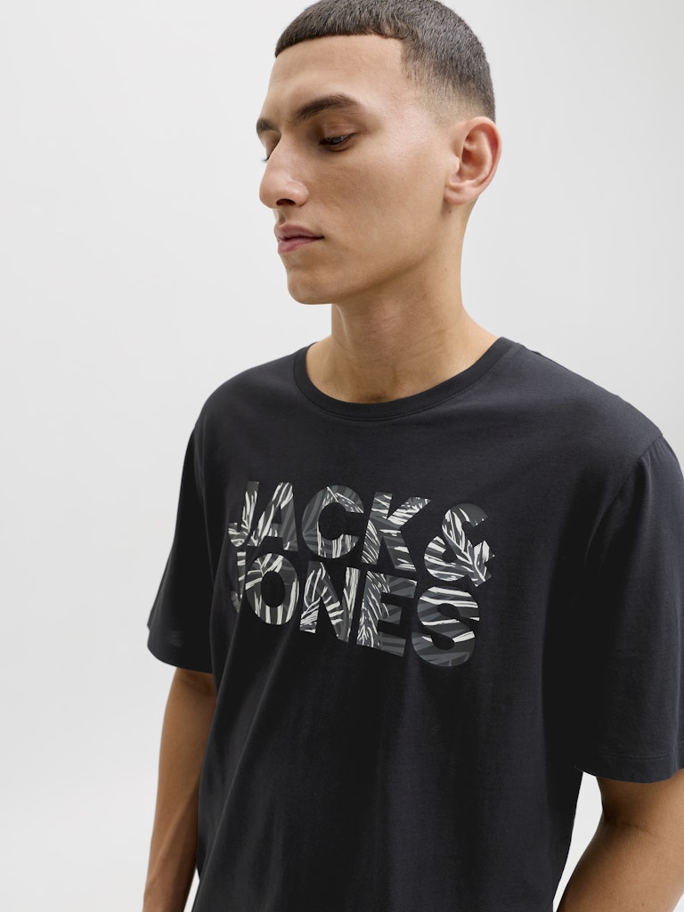 T-SHIRTS - JJEJEFF LOGO TEE SS SN -  - Hr Ravn
