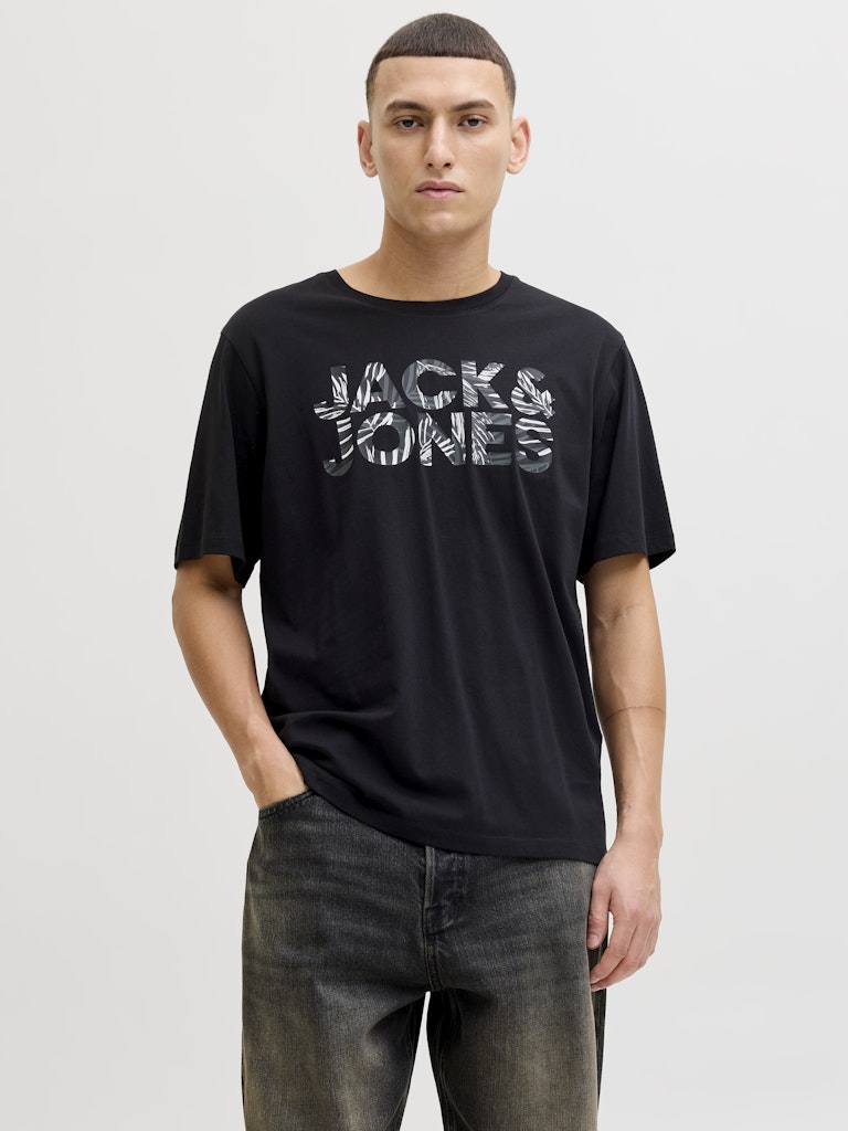 T-SHIRTS - JJEJEFF LOGO TEE SS SN -  - Hr Ravn