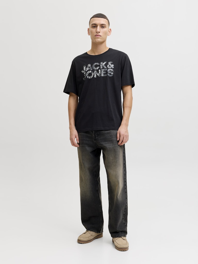 T-SHIRTS - JJEJEFF LOGO TEE SS SN -  - Hr Ravn