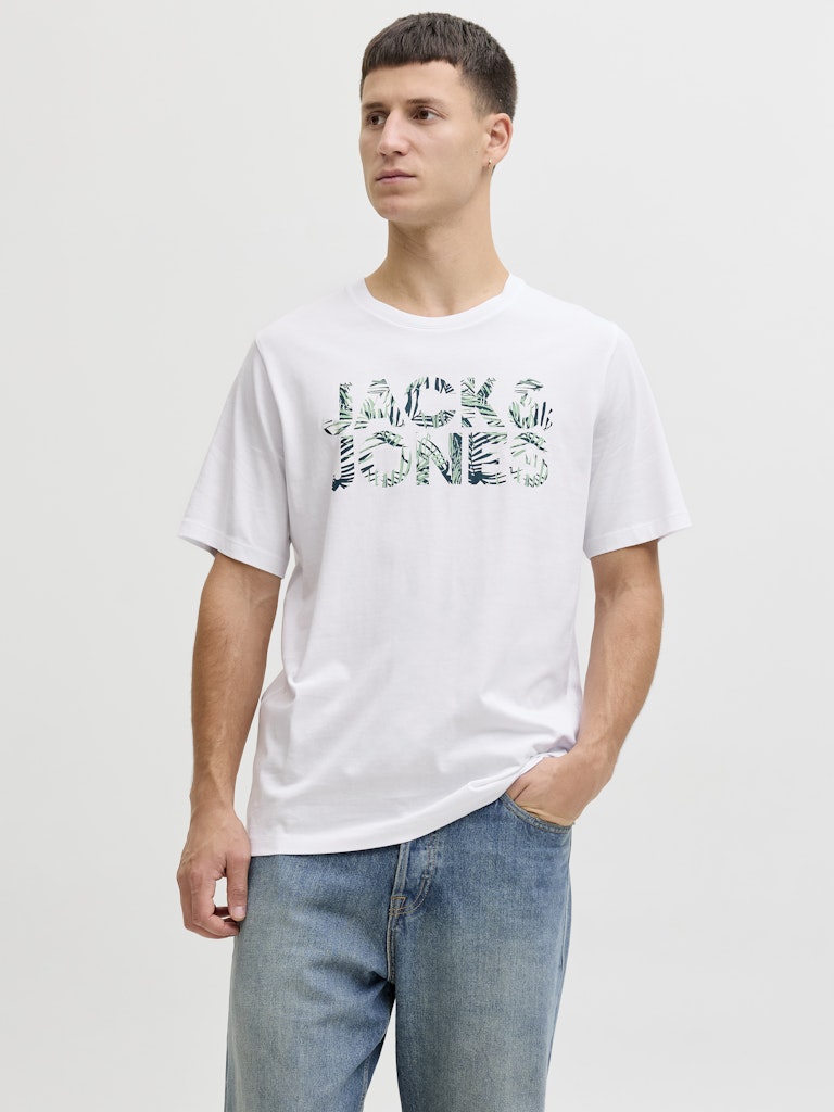 T-SHIRTS - JJEJEFF LOGO TEE SS SN -  - Hr Ravn