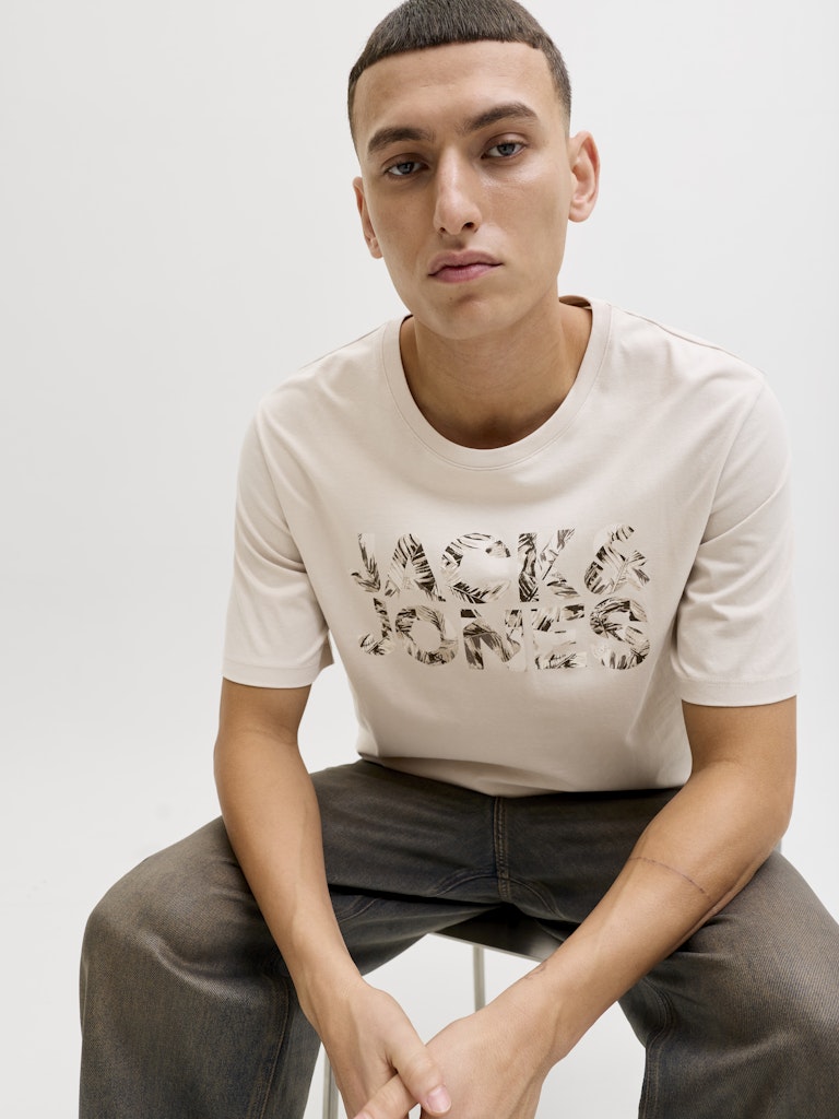 T-SHIRTS - JJEJEFF LOGO TEE SS SN -  - Hr Ravn