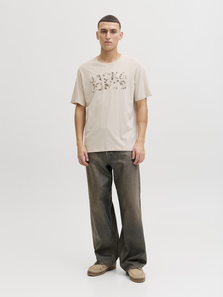 T-SHIRTS - JJEJEFF LOGO TEE SS SN -  - Hr Ravn