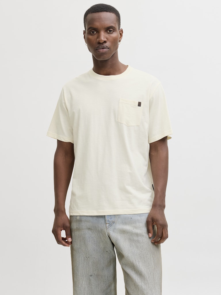 T-SHIRTS - JJEDOVER SLUB TEE SS NOOS -  - Hr Ravn