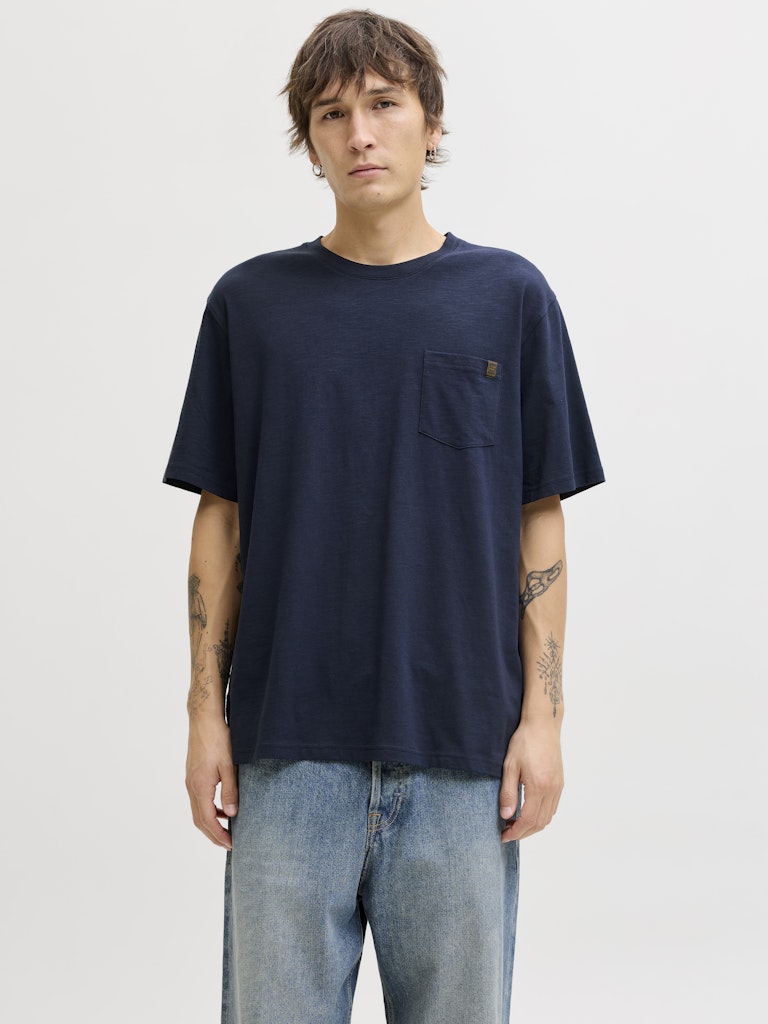 T-SHIRTS - JJEDOVER SLUB TEE SS NOOS -  - Hr Ravn