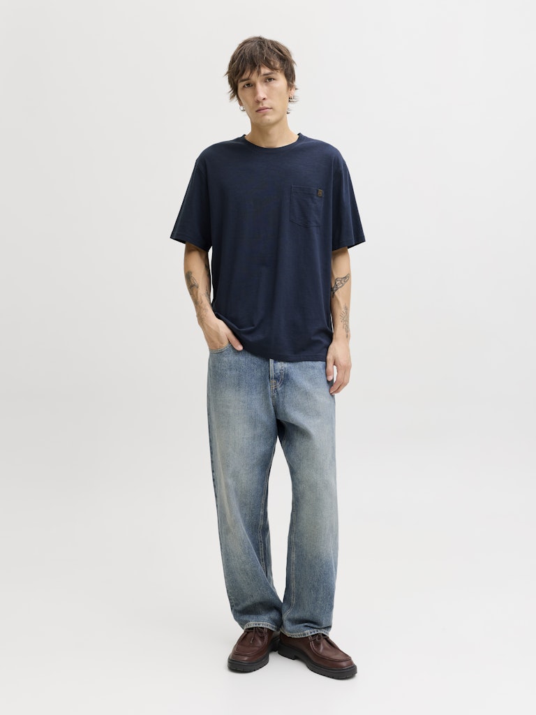 T-SHIRTS - JJEDOVER SLUB TEE SS NOOS -  - Hr Ravn