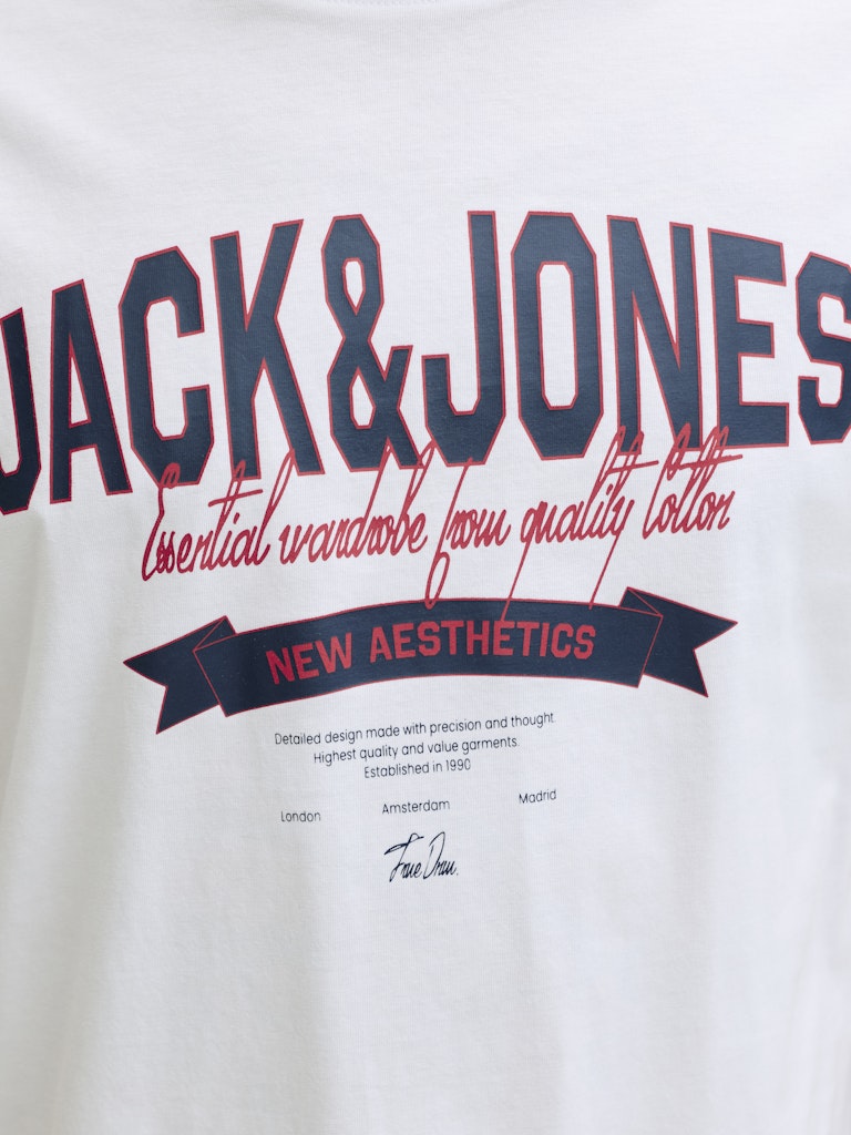 JJELOGO TEE SS O-NECK 2 COL SS26 SN