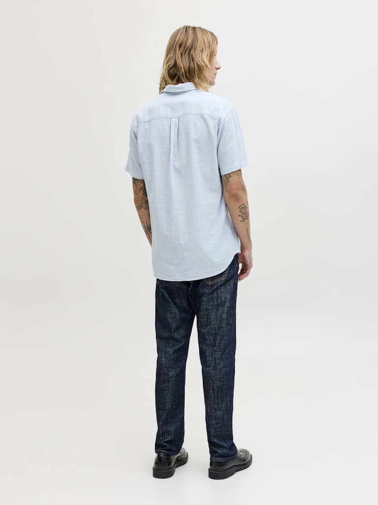 Jjesummer Linen Blend Shirt S/S