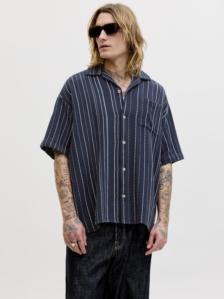 Jjebradley Striped Resort Stripes Shirt SS