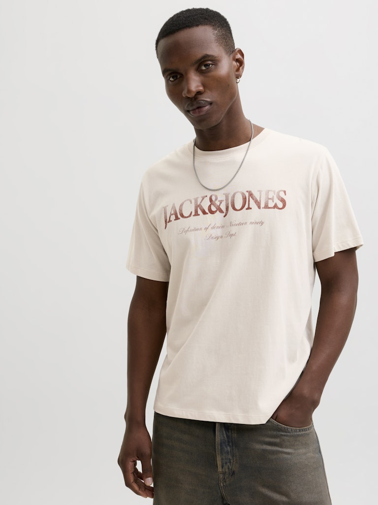 JJDEVIN DAYTONA PRINT TEE SS CREW LN