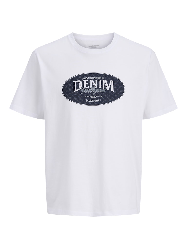 T-SHIRTS - JJEDOVER DENIM TEE SS O-NECK SN -  - Hr Ravn