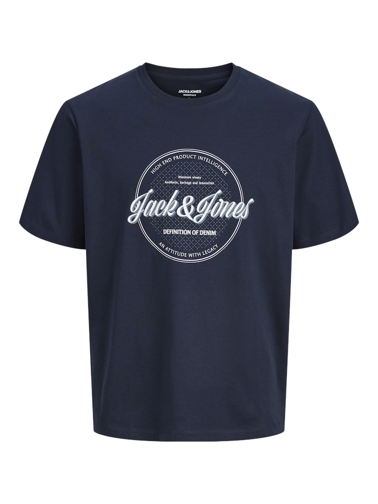 T-SHIRTS - JJEDOVER DENIM TEE SS O-NECK SN -  - Hr Ravn