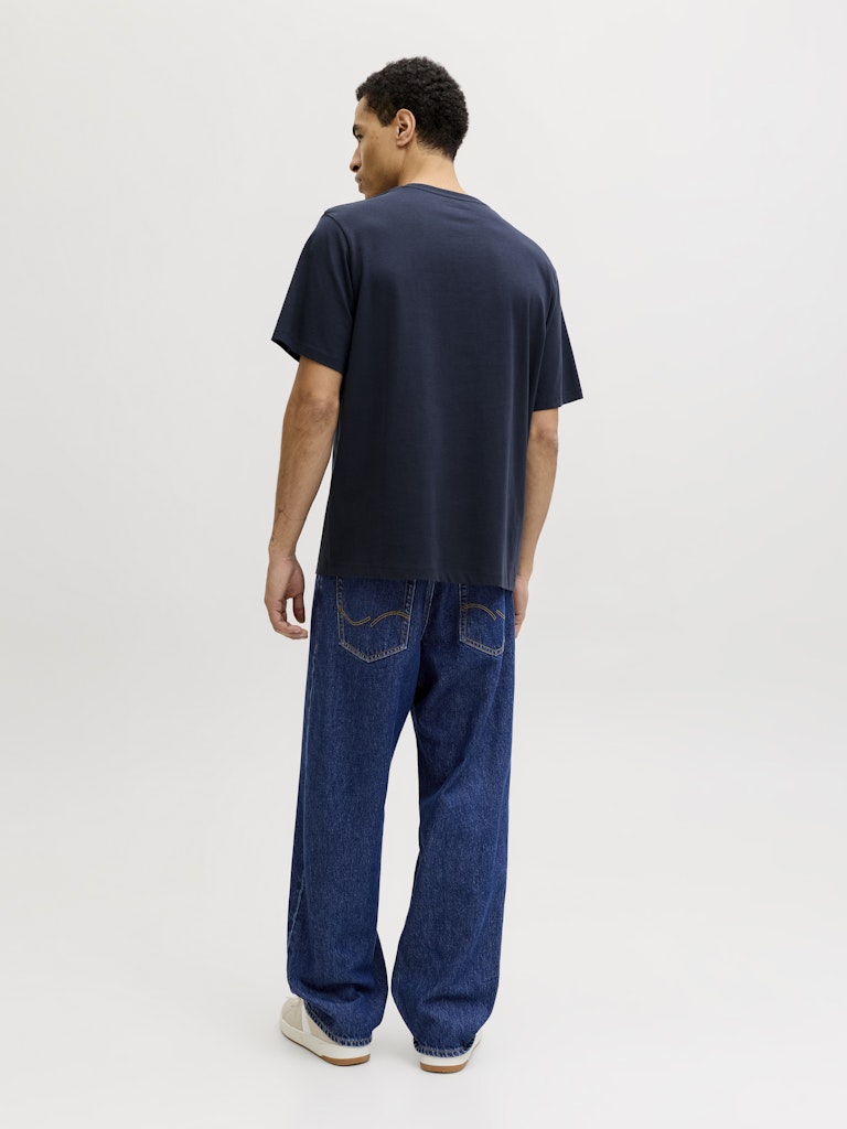 T-SHIRTS - JJEDOVER DENIM TEE SS O-NECK SN -  - Hr Ravn