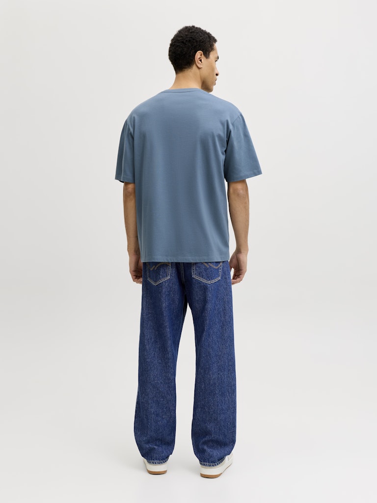 T-SHIRTS - JJEDOVER DENIM TEE SS O-NECK SN -  - Hr Ravn