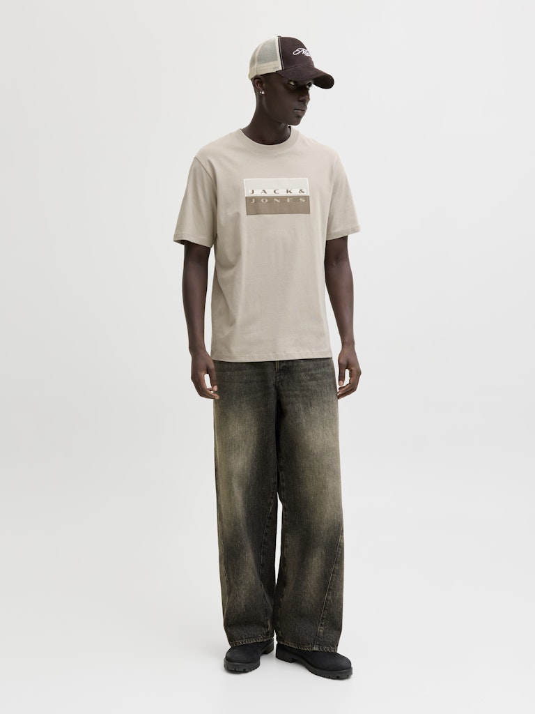 JCOFUSION DOTS PRINT TEE SS CREW SN