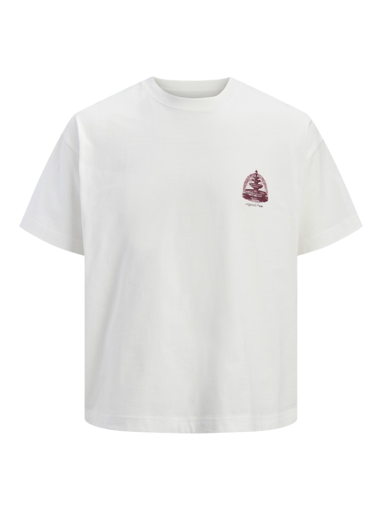 T-SHIRTS - JORMAINE BACK TEE SS CREW NECK SN -  - Hr Ravn