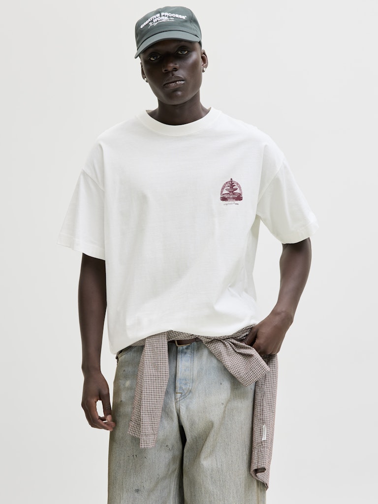 T-SHIRTS - JORMAINE BACK TEE SS CREW NECK SN -  - Hr Ravn