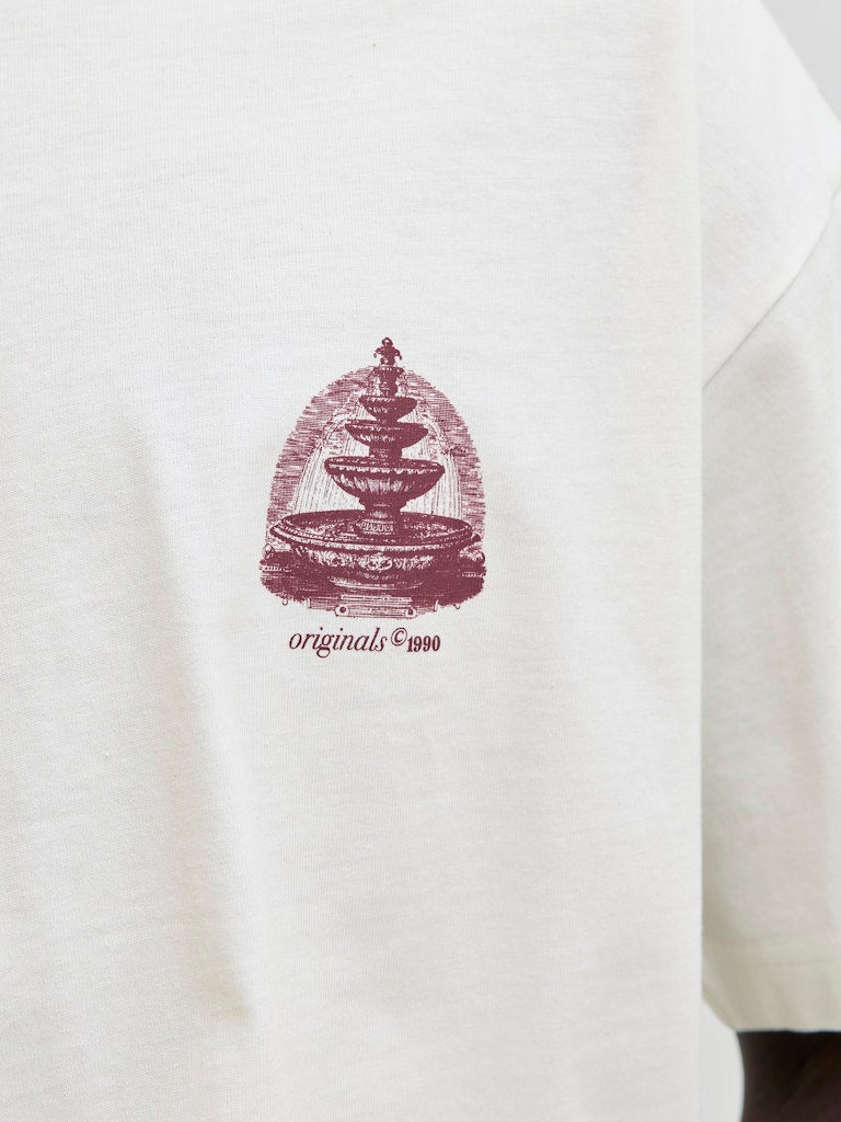 T-SHIRTS - JORMAINE BACK TEE SS CREW NECK SN -  - Hr Ravn