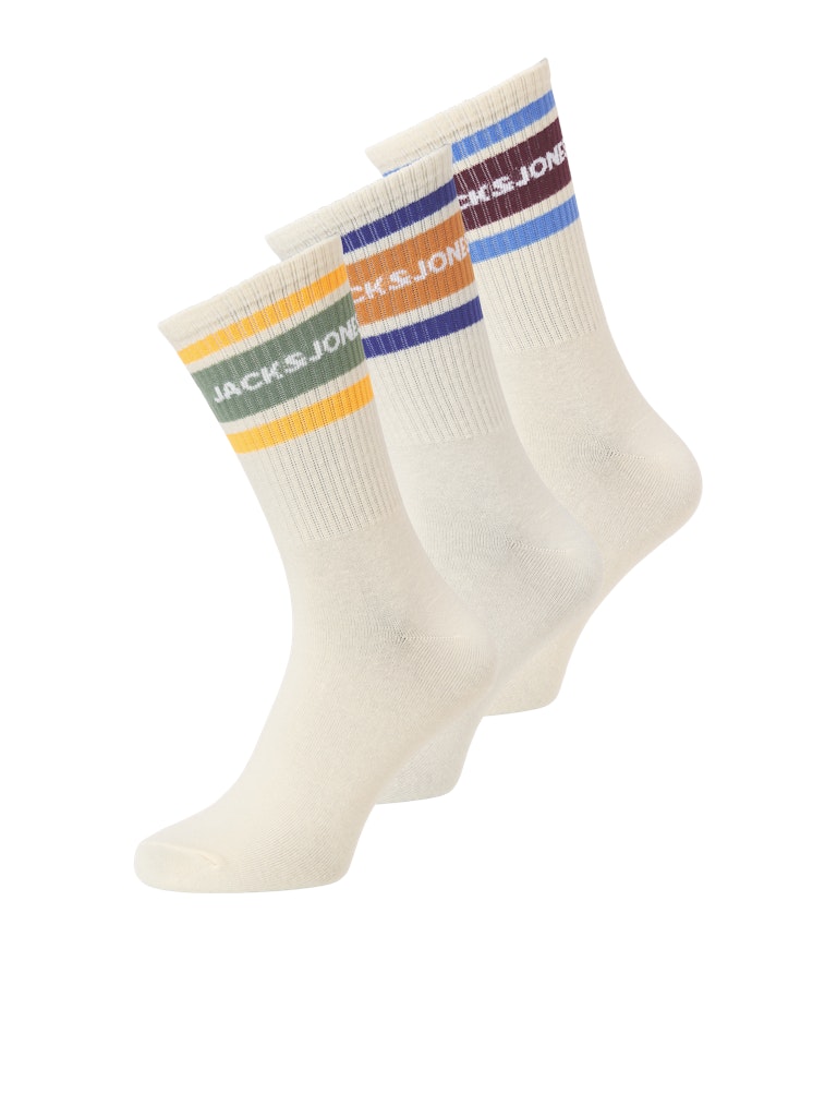 JACNICE TENNIS SOCKS 3 PACK SN