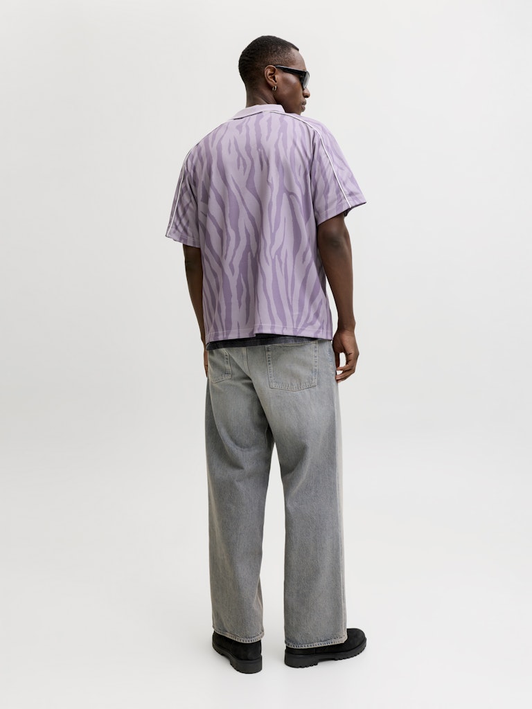 JCODUST PIPING FOOTBALL OPEN COLLAR SS