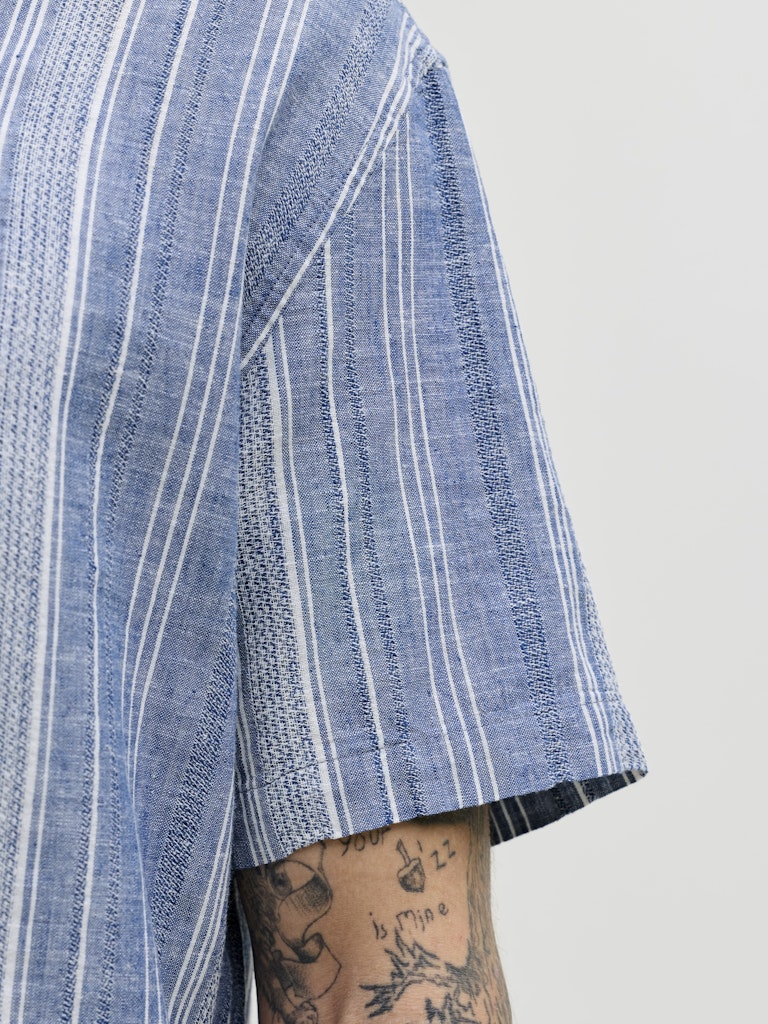 Jprblusummer Lin. Blend Dobby SS Shirt