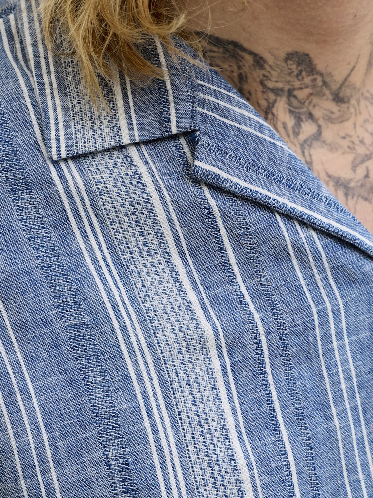 Jprblusummer Lin. Blend Dobby SS Shirt