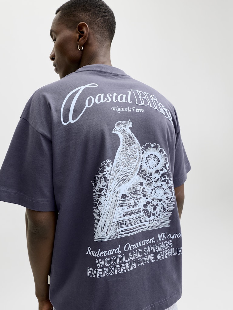 T-SHIRTS - JORMAINE BACK TEE SS CREW NECK SN -  - Hr Ravn