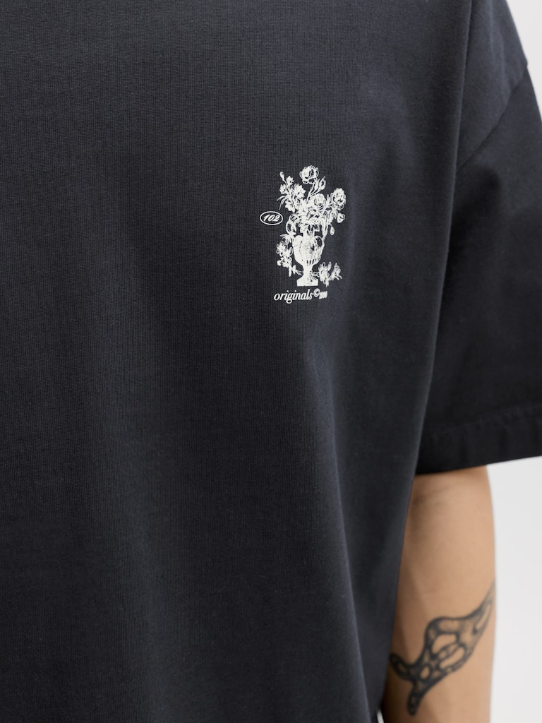 T-SHIRTS - JORMAINE BACK TEE SS CREW NECK SN -  - Hr Ravn