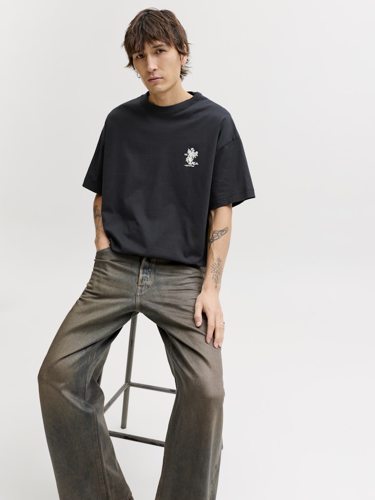 T-SHIRTS - JORMAINE BACK TEE SS CREW NECK SN -  - Hr Ravn