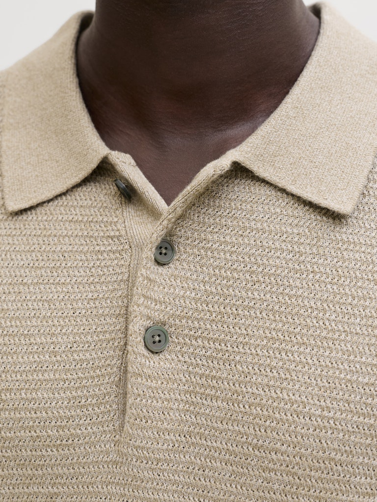 POLO SHIRTS - JPRBLURILEY KNIT POLO SS SN -  - Hr Ravn