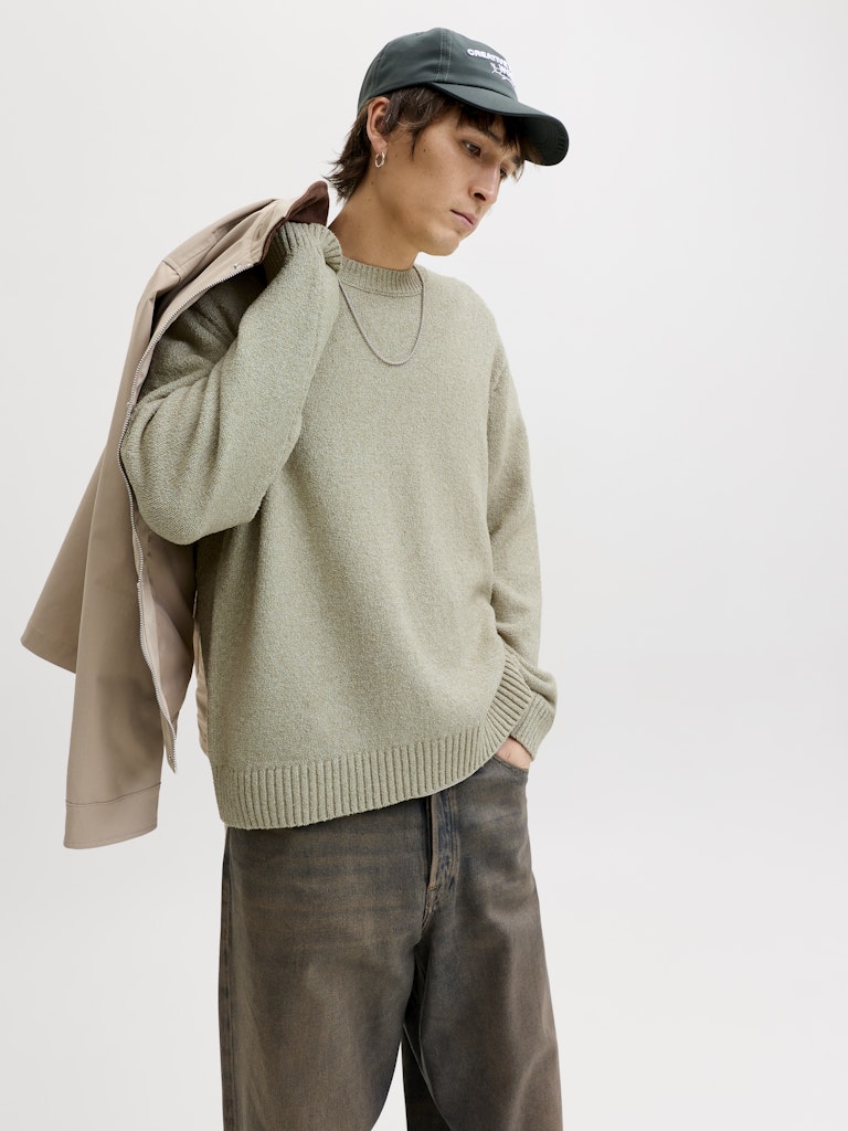 STRIK - JORNORREBRO CATSKILLS KNIT CREW NECK SN -  - Hr Ravn